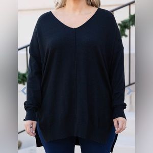 PRICE REDUCED. Women’s plus size black sweater
